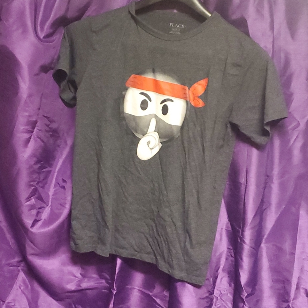 Grey ninja shirt